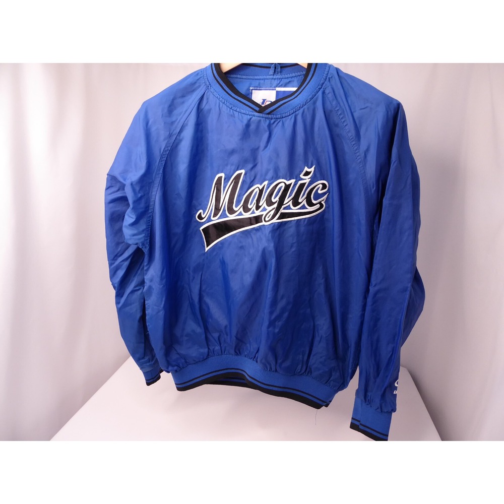 Logo Athletic NBA Official Orlando Magic Windbreaker Pullover Jacket Kid's L